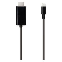 エアージェイ ミラーリングケーブルType-C to HDMI 60Hz 1m AHD-C1M 1本