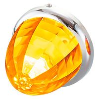 パーマンコーポレーション マーカーランプ プラスチックレンズ イエロー DC24V 防水 10ヶ入 1167413000 1個（直送品）