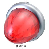パーマンコーポレーション マーカー ランプ SMDLED プラレンズ レッド DC12/24V 防水 1167437000 1個（直送品）