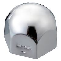 パーマンコーポレーション ナットキャップ 41mm クロームメッキ 高級光沢磨き 100ヶ入 フロント 1210150000 1個（直送品）