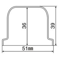 パーマンコーポレーション プラナットキャップ 33mm 100ヶ入 新ISO規格対応 1213420000 1個（直送品）
