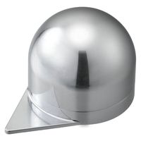 パーマンコーポレーション ゆるみチェック ナットキャップ クロームメッキ 新ISO 33mm 8ヶ入 1216120000 1個（直送品）