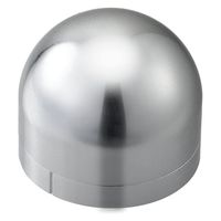 パーマンコーポレーション ゆるみチェックナットキャップクロームメッキ新ISO33mm大型低床車用8ヶ入 1216150000 1個（直送品）