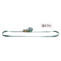 パーマンコーポレーション ベルト荷締機 ラッシングベルト JIS 巾25 長さ7m 6479150000 1個（直送品）