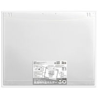 プラス 高透明作品ホルダー四ツ切ヨコ FL-151HO 1パック(10枚)