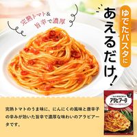 キユーピー あえるパスタソース 1人前×2 アラビアータ 完熟トマトの旨辛仕立て 1袋