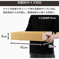 トッパン・コスモ 80サイズダンボール ノートPC用 10枚 41×29×9cm FD38-0010-SK 1セット(10枚)（直送品）