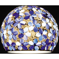 イシグロ モザイク ペンダントライトL(黒コード付き) バハールブルー 21492 1個（直送品）