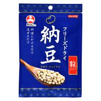 フリーズドライ納豆 粒タイプ チャック付 30g 1セット（1袋×2）旭松食品