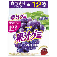 グミ 小袋 小分け 果汁グミ スマートパック ぶどう 12袋入　1セット（1個×5）
