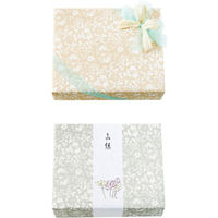 ヘッズ エレガントフラワー包装紙/グレー-1 ELF-1W 1パック(50枚)