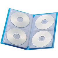 ジョインテックス CDファイル24枚収納 青 A410J-B 1冊