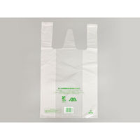 福助工業 レジ袋 ニューイージーバッグバイオ25 長舌片 L 半透明 0364177 1袋(100枚)