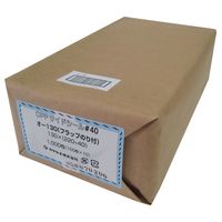 カクケイ クリアパック #40 フタ付き 130×(220+40)mm オー130 1袋(100枚)