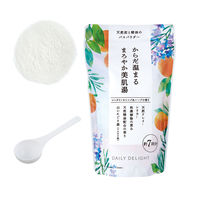 デイリーディライト まろやか美肌バスパウダー マンダリンオレンジ＆ハーブ 大容量 350g 1個