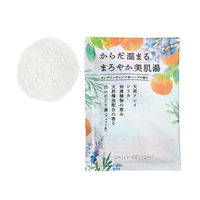 デイリーディライト まろやか美肌バスパウダー マンダリンオレンジ&ハーブ 50g 1包