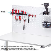 サンワサプライ 作業台専用オプション クリップホルダー ブラック RAC-WDKT-CH1 1個（直送品）