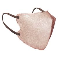 マスク習慣 E-lineマスクふつう ピンクベージュ×ブラウン 7枚×3袋 4933691979736 1セット(3袋)（直送品）