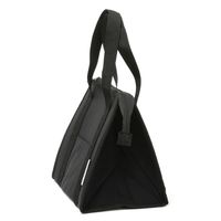 【LAKOLE/ラコレ】 モノクロスクエア保冷トートバッグ ブラック