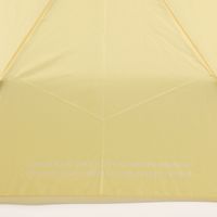 シンプル折り畳み傘 イエロー LAKOLE/ラコレ