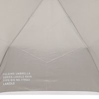 大判ベーシック折り畳み傘（55cm） グレー LAKOLE/ラコレ