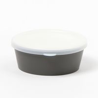 サークルランチボックス（S） チャコール LAKOLE/ラコレ