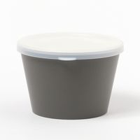 サークルランチボックス（L） チャコール LAKOLE/ラコレ