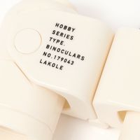 コンパクト双眼鏡 アイボリー LAKOLE/ラコレ
