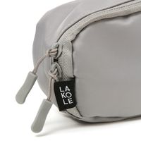 【LAKOLE/ラコレ】 【撥水】ペンケース グレー