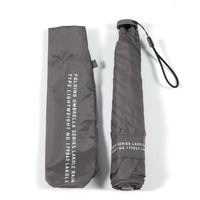 軽量 ベーシック折り畳み傘 チャコール LAKOLE/ラコレ