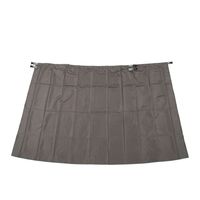 【LAKOLE/ラコレ】 レイン巻きスカート チャコール