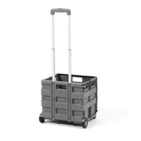 【LAKOLE/ラコレ】 キャリーカート ブラック