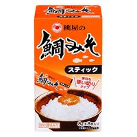 桃屋 鯛みそスティック 甘口調味みそ 8g×8本入 1セット（1個×2）ご飯のお供