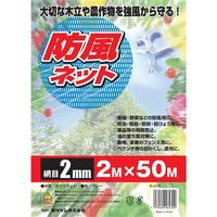 モリリン 防風ネットロール ブルー 2MM 2MX50M ML4300 1袋（直送品）