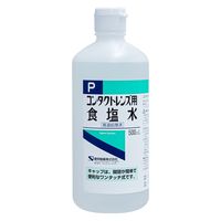 コンタクトレンズ用 食塩水 500ml 20本 健栄製薬