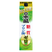 日本盛 糖質ゼロ プリン体ゼロ 2L パック 1ケース（6本） 日本酒