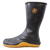 コーコス信岡 力王 防水ゴムタビ(股付) L ブラック GT-01 1足（直送品）