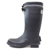 コーコス信岡 耐アルカリ先芯入り長靴 3L ブラック S235 1足（直送品）