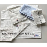 日繊商工 今治製ウォッシュタオル1枚袋入り FOU YOUシール付き(色柄はお任せ) IMWT-1P-foryou-50 1箱(50枚入)（直送品）