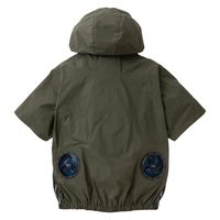 GG（ジージー） ＥＦ半袖ブルゾン アーミー L  0129-01　1着　「服単品」（直送品）