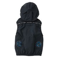 GG（ジージー） ＥＦベスト ブラック 6L  0309-06　1着　「服単品」（直送品）