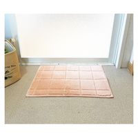 マルナカ 日本製バスマット:Sサイズ30x50cmピンク 2350 1セット(10枚)（直送品）