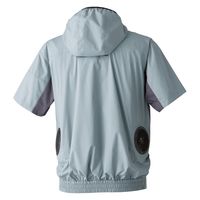 桑和（SOWA） ＥＦ半袖ブルゾン ブルー LL  8349-01　1着　「服単品」（直送品）