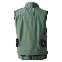 桑和（SOWA） ＥＦベスト アーミー L  7129-06　1着　「服単品」（直送品）