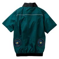 GG（ジージー） ＥＦ用半袖ブルゾン ダークＧ 3L  8329-01　1着　「服単品」（直送品）