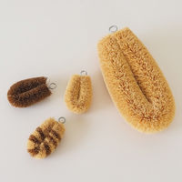 亀の子束子 亀の子たわし CoCo 極小サイズ ミニ ブラウン 1個 亀の子束子西尾商店