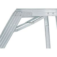 ピカコーポレイション PiCa 折りたたみ式作業台DWR型 2.1m 手すり付き(H:1100mm) DWR-210A11H 1台（直送品）