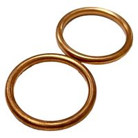 ALBA エキゾーストマフラーガスケット(2個入) EGM-06-2 1袋（直送品）