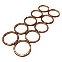 ALBA エキゾーストマフラーガスケット(10個入) EGM-08 1袋（直送品）