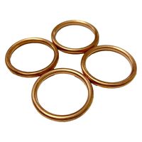 ALBA エキゾーストマフラーガスケット(4個入) EGM-21-4 1袋（直送品）